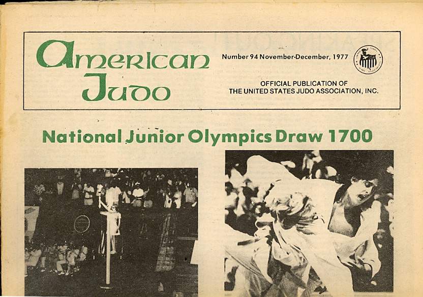 11/77 American Judo Newspaper